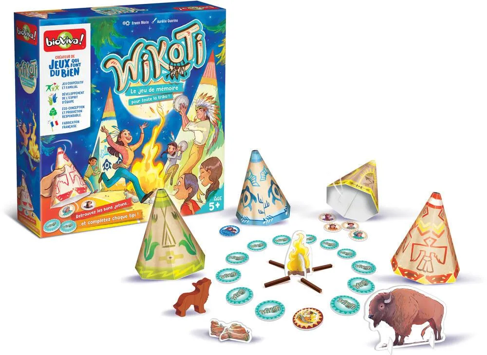 WIKOTI - LE JEU DE MEMOIRE POUR TOUTE LA TRIBU