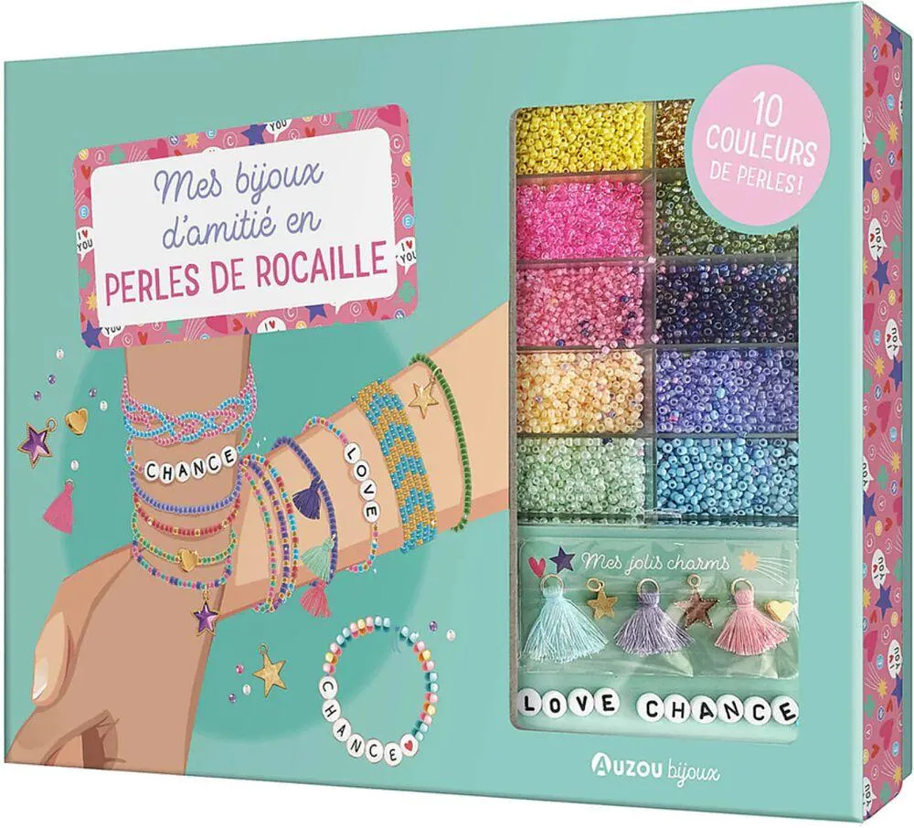 MES MAGNIFIQUES BIJOUX EN PERLES DE ROCAILLE