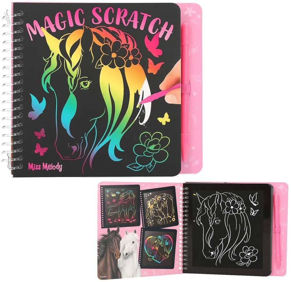MISS MELODY MINI MAGIC-SCRATCH BOOK