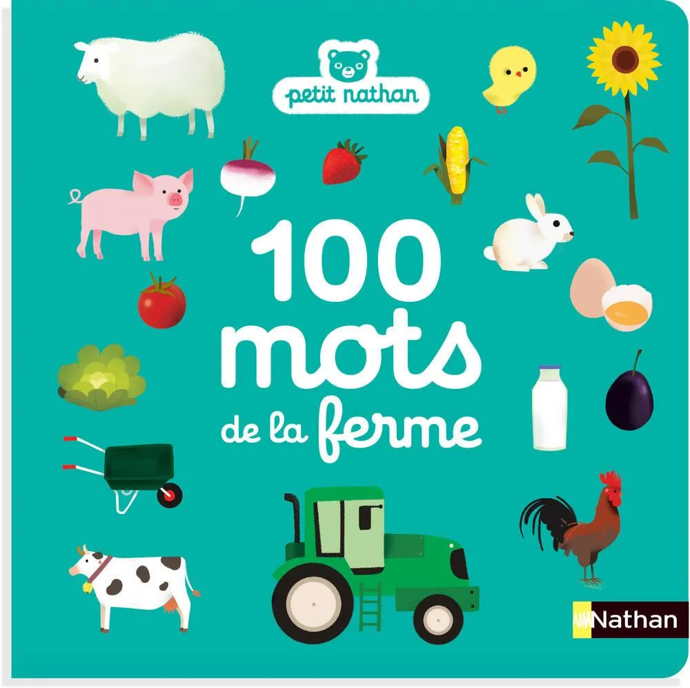 100 PREMIERS MOTS DE LA FERME - MON GROS IMAGIER