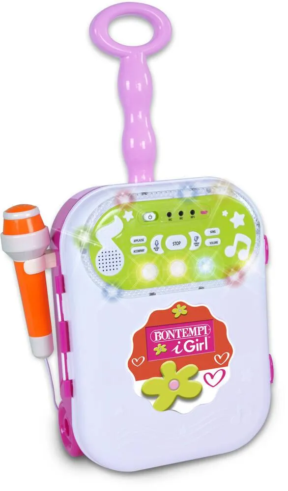 CHARIOT AMPLIFICATEUR AVEC MICRO I GIRL