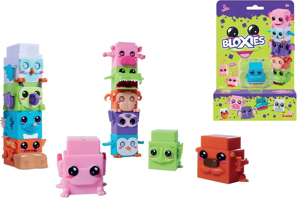 BLOXIES PACK 4 PIECES