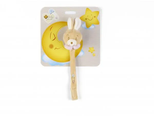 BABYCARE - ATTACHE TETINE LAPIN ROSE -8 CM