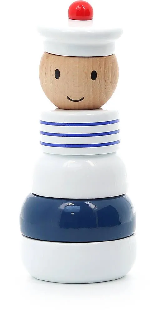 MARIN EMPILABLE EN BOIS - MARINE NATIONALE