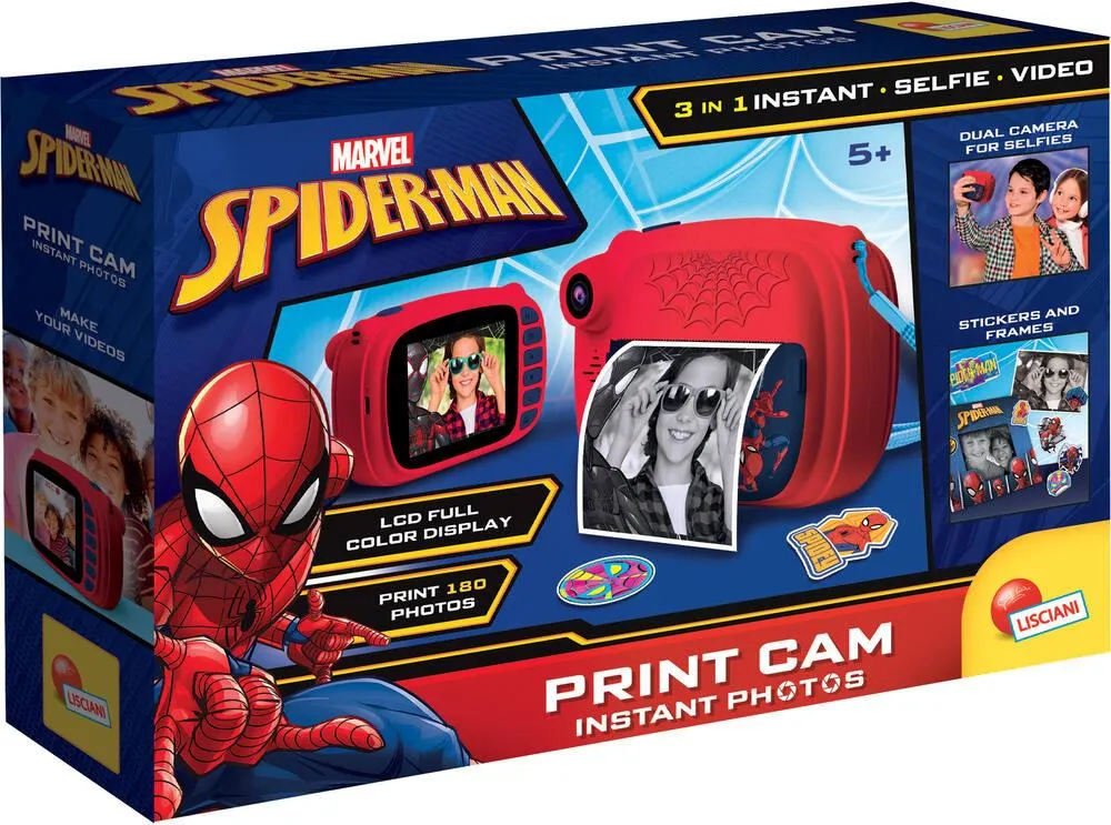 SPIDER-MAN PRINT CAMERA