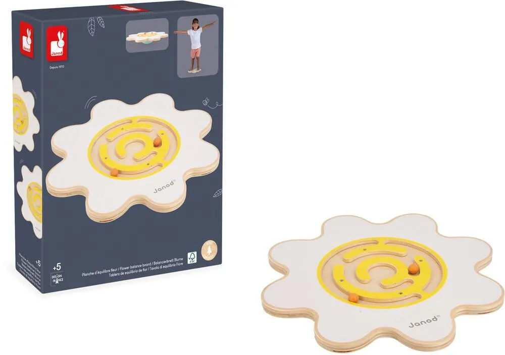 PLANCHE EQUILIBRE FLEUR