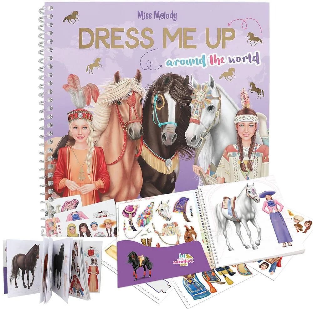 MISS MELODY DRESS ME UP AROUND THE WORLD