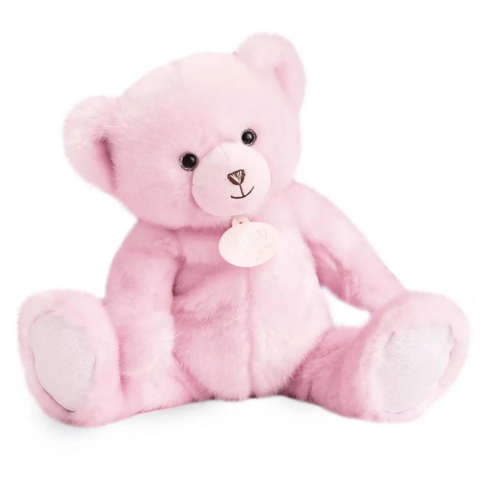 PELUCHE -OURS COLLECTION ROSE SORBET 37CM