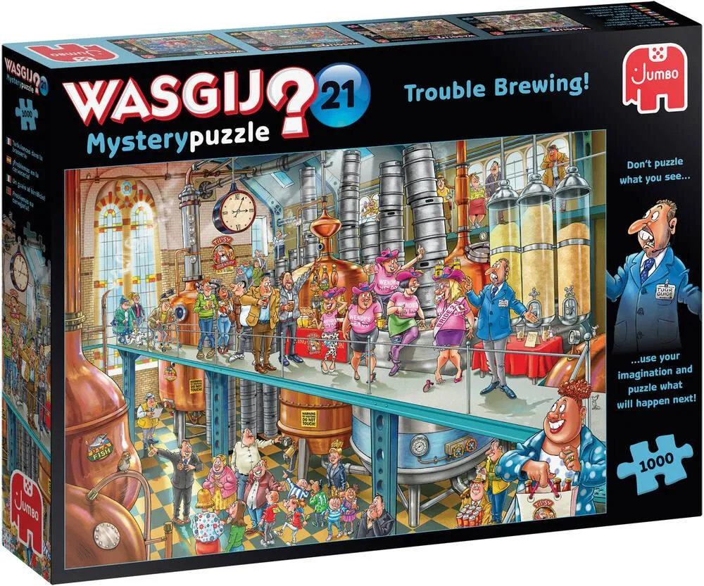 1000 - WASGIJ MYSTERY 21 TROUBLE BREWING!