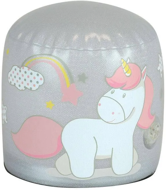 LICORNE LAMPE VEILLEUSE GONFLABLE