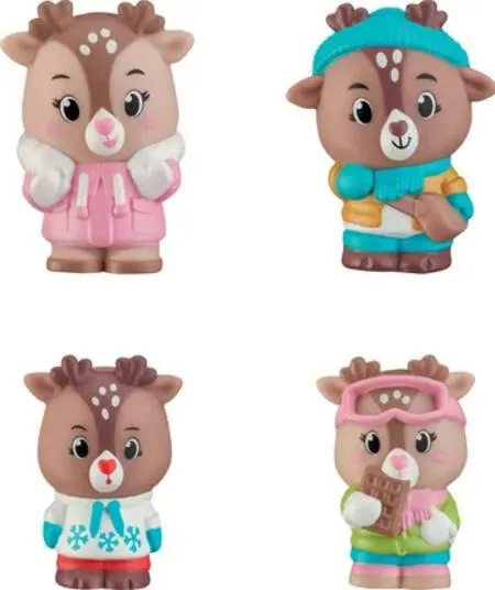 KLOROFIL -  FAMILLE  GLAGLA 4 PERSONNAGES