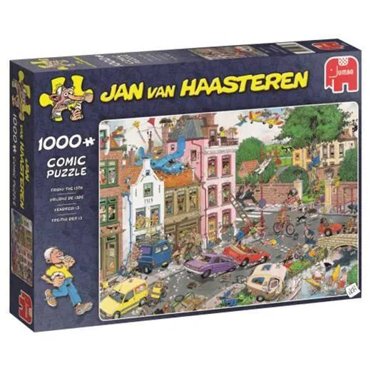 PUZZLE 1000 PIECES FRIDAY THE 13 TH JAN VAN HAASTEREN