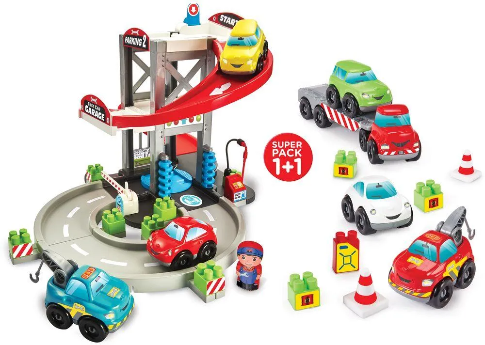 ABRICK - PACK GARAGE ET VEHICULES