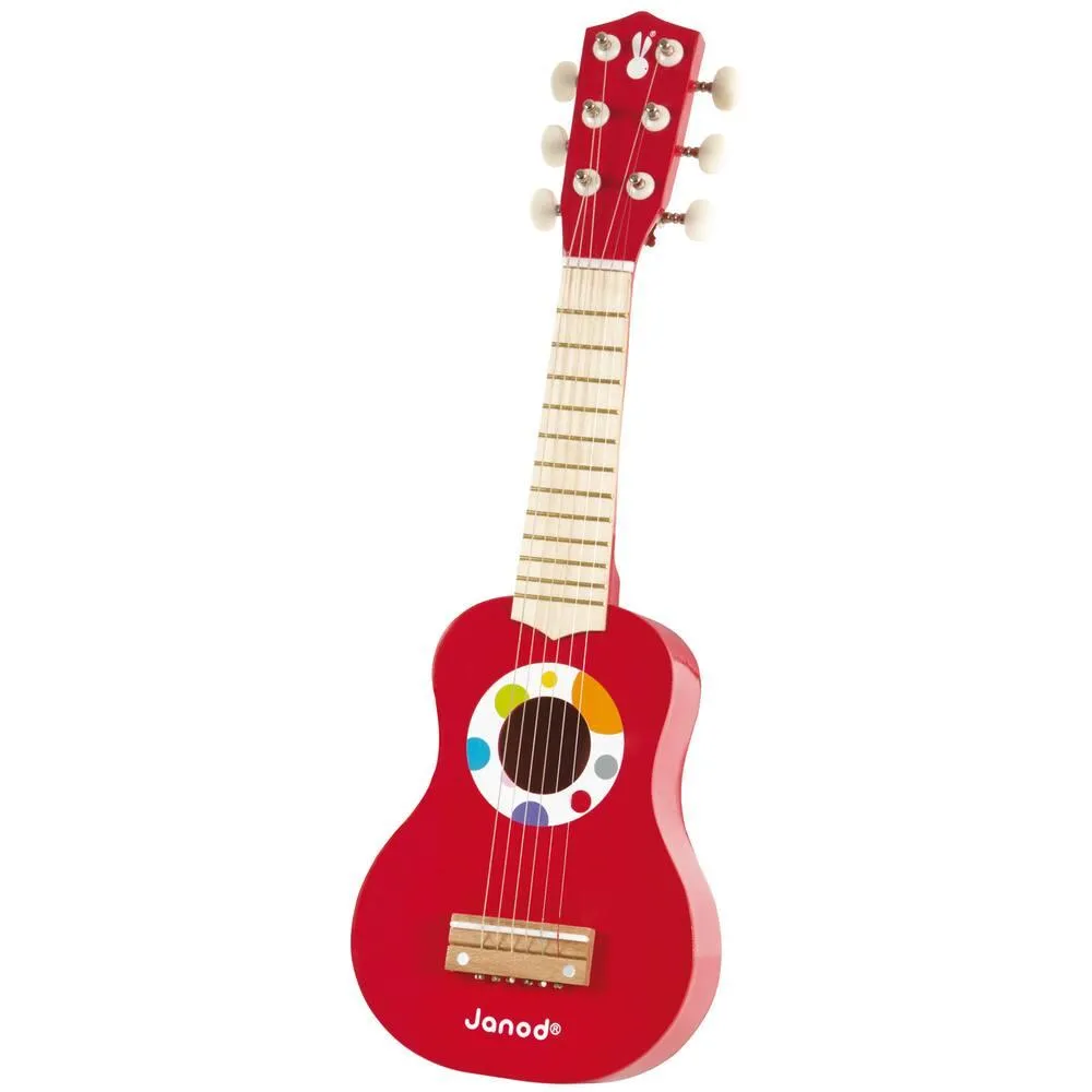 MA PREMIERE GUITARE CONFETTI- EN BOIS