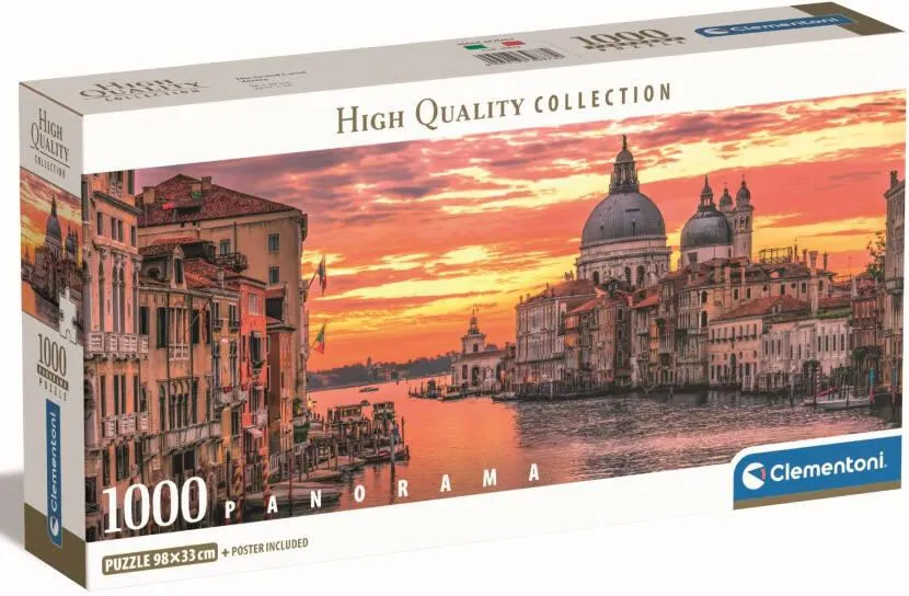PUZZLE COMPACT 1000 PIECES PANORAMA - VENISE