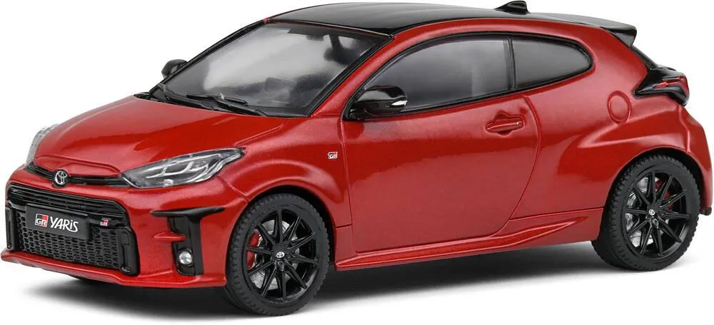 1/43 VOITURE TOYOTA YARIS GR RED 2020