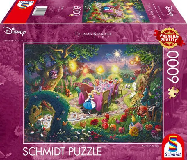 DISNEY MAD HATTER’S TEA PARTY​ PUZZLE 6000 PIECES