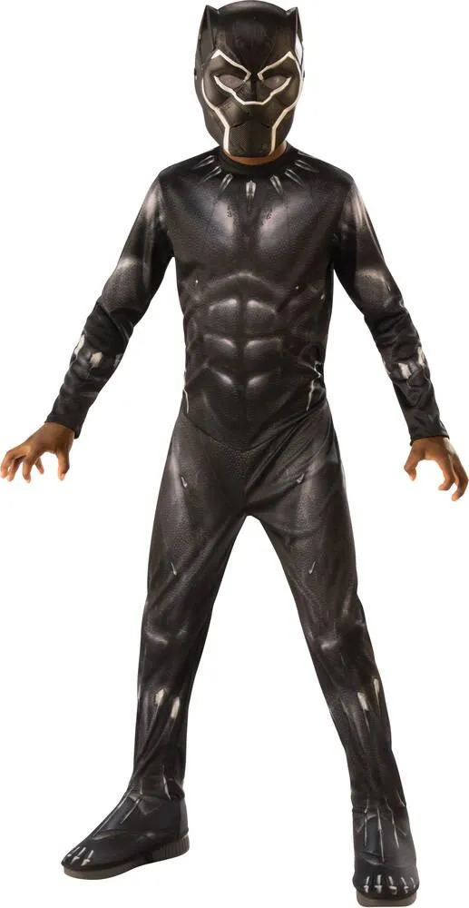 MARVEL - BLACK PANTHER - DEGUISEMENT - TAILLE 5-6 ANS