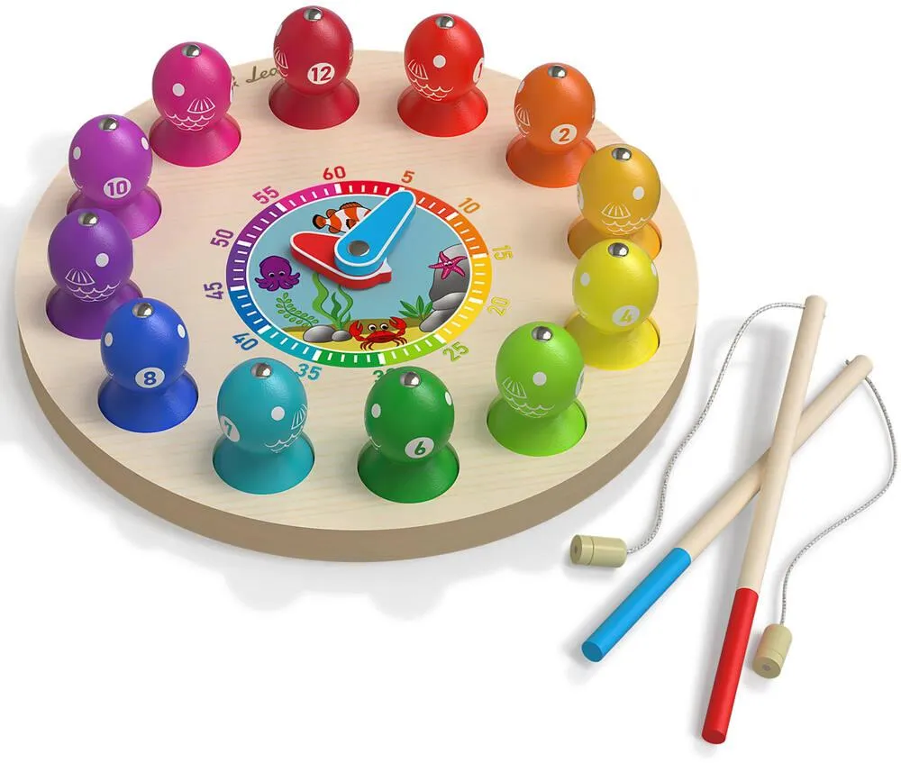 CLOCKBOARD - JEU EDUCATIF EN BOIS