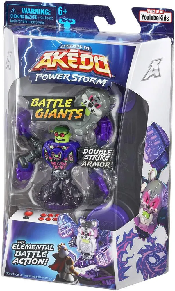 FIGURINE DE COMBAT GEANTE POWERSTORM BUCKTOOTH