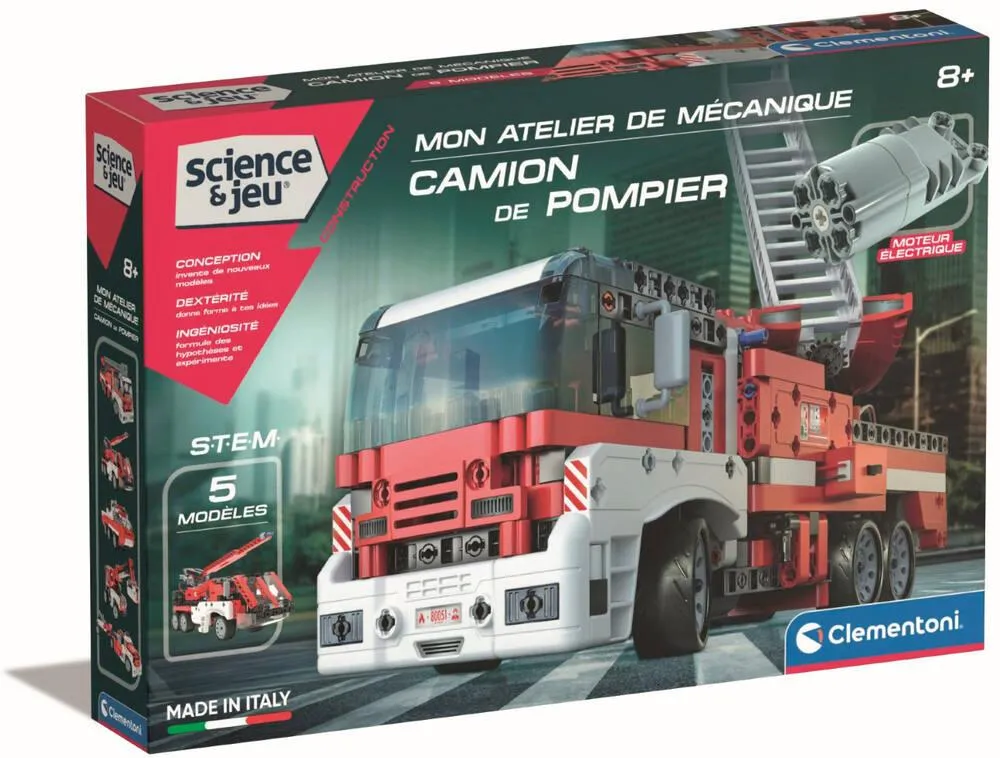SCIENCE ET JEU - CAMION DE POMPIERS