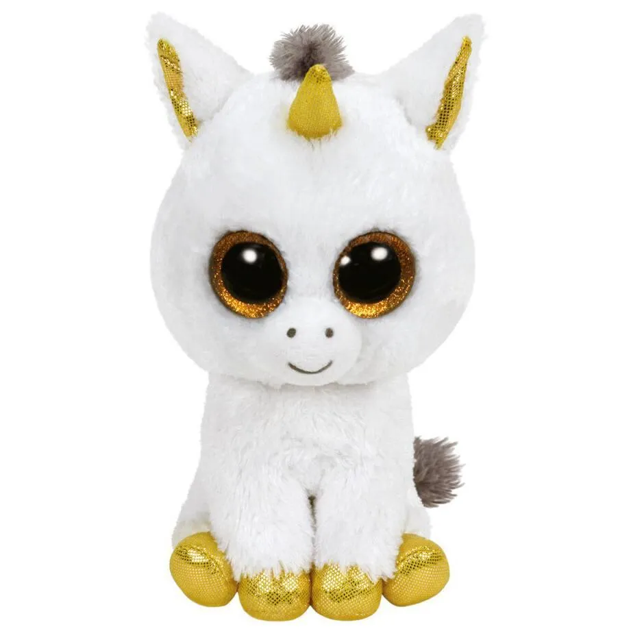 PELUCHE PEGASUS LA LICORNE 40 CM BEANIE BOO'S
