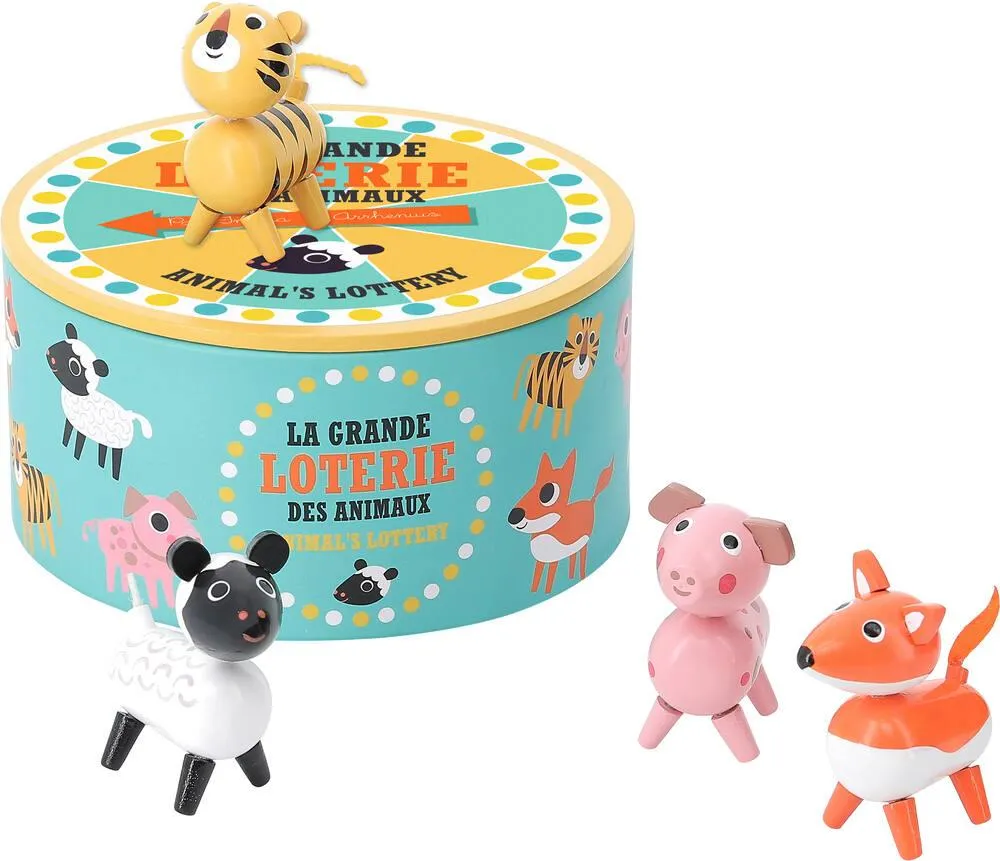 GRANDE LOTERIE DES ANIMAUX EN BOIS - INGELA P. ARRHENIUS