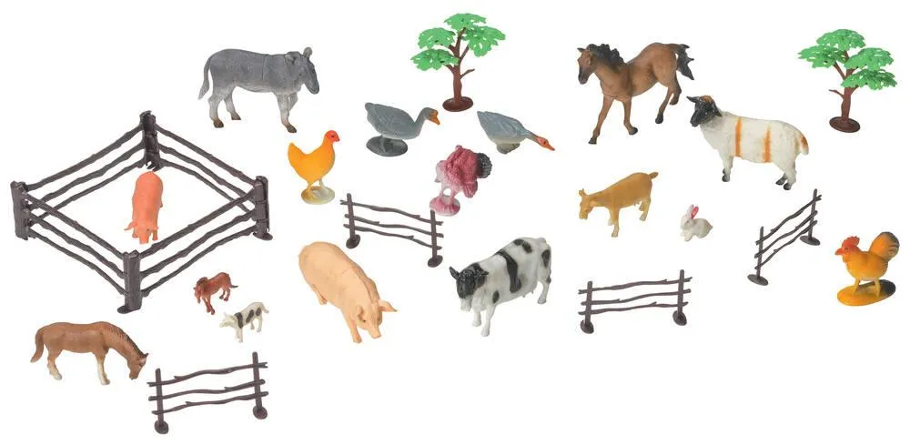 BARIL FIGURINES LES ANIMAUX DE LA FERME