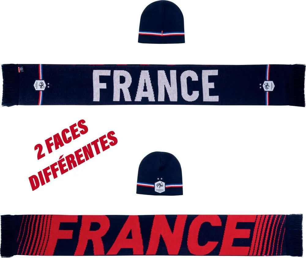 FFF - COFFRET BONNET ET ECHARPE ADULTE