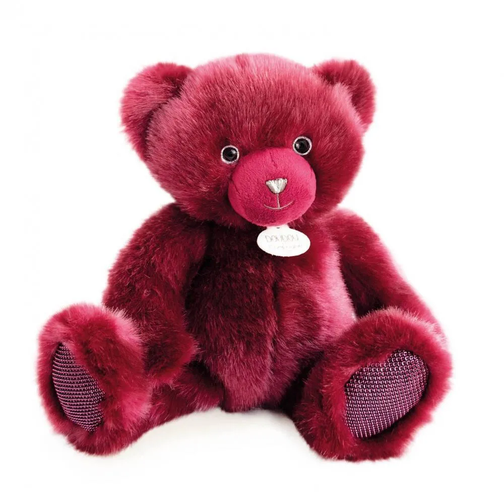 PELUCHE -OURS COLLECTION BOIS DE ROSE 30CM