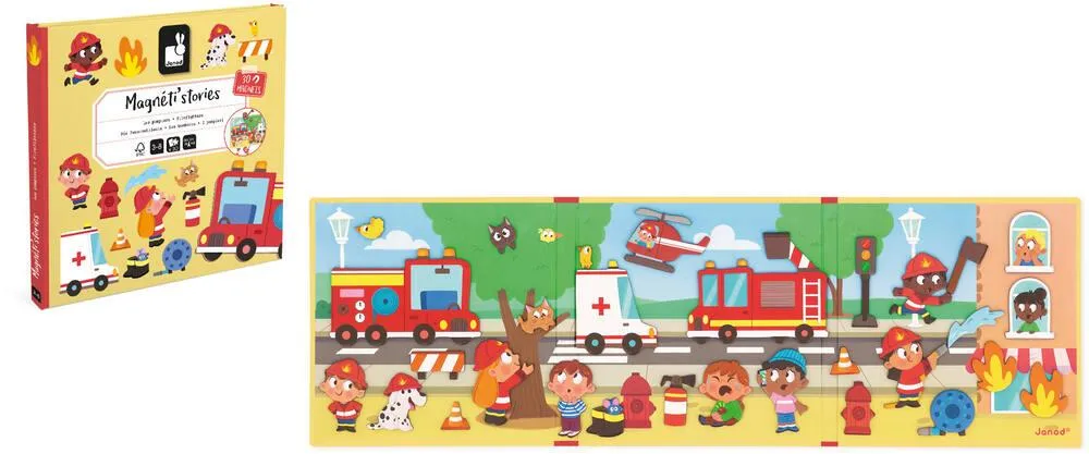 MAGNETI'STORIES POMPIERS