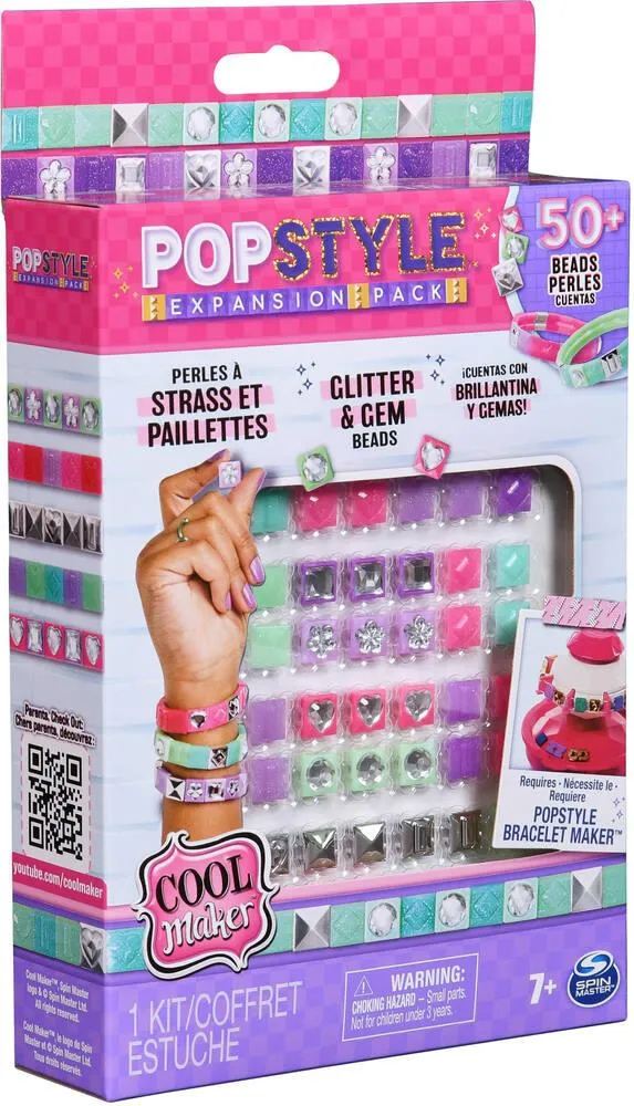 COOL MAKER - POP STYLE PACK STRASS ET PAILLETTES POP STYLE