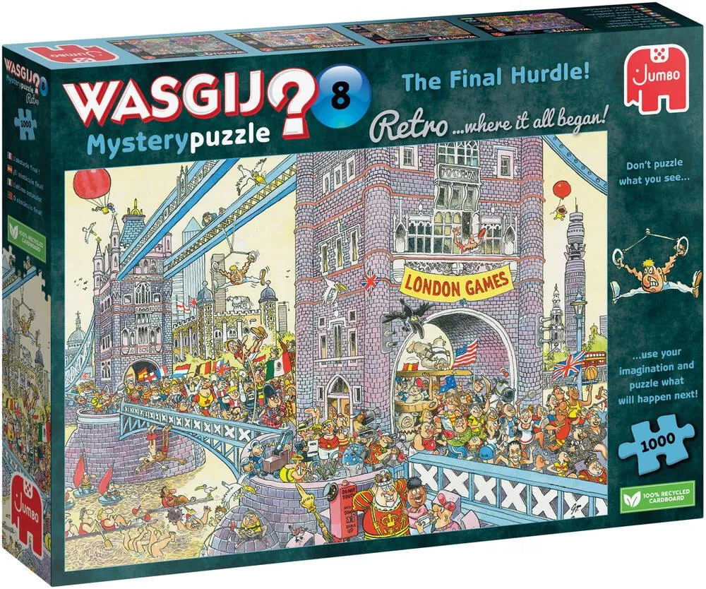 1000 - WASGIJ RETRO MYSTERY 8 - L'OBSTACLE FINAL