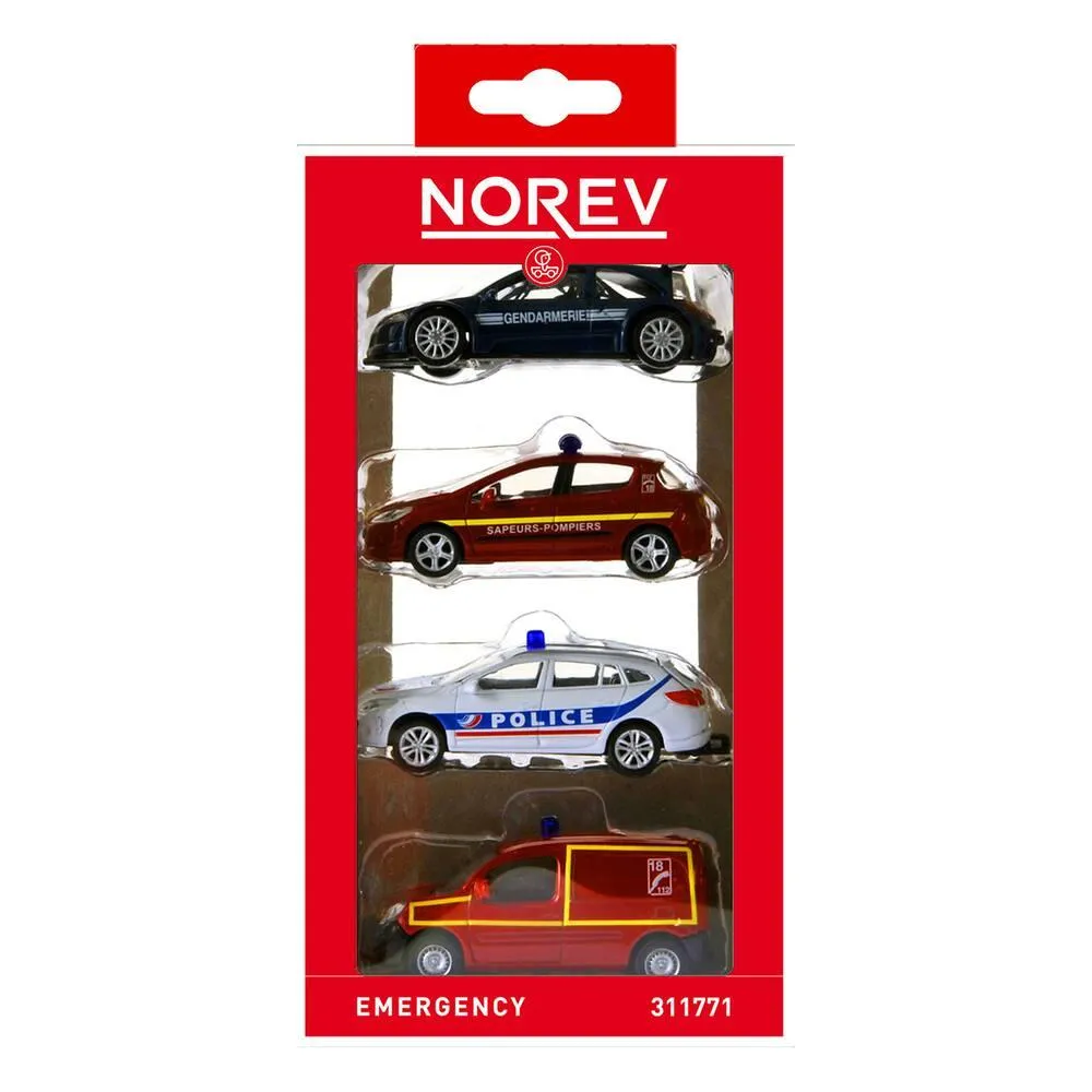 1/64 PACK 4 PIECES URGENCES