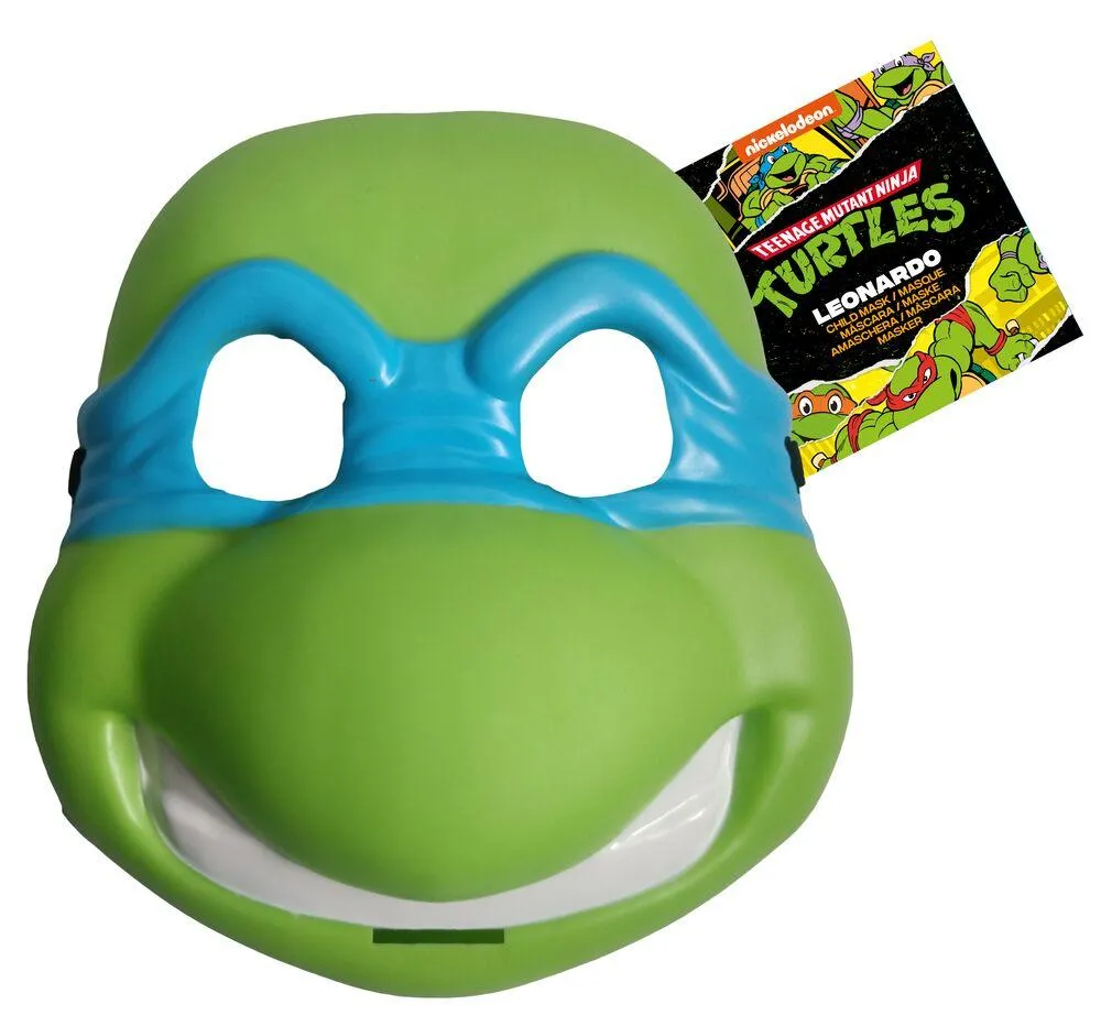 LES TORTUES NINJA -MASQUE PLASTIQUE LEONARDO