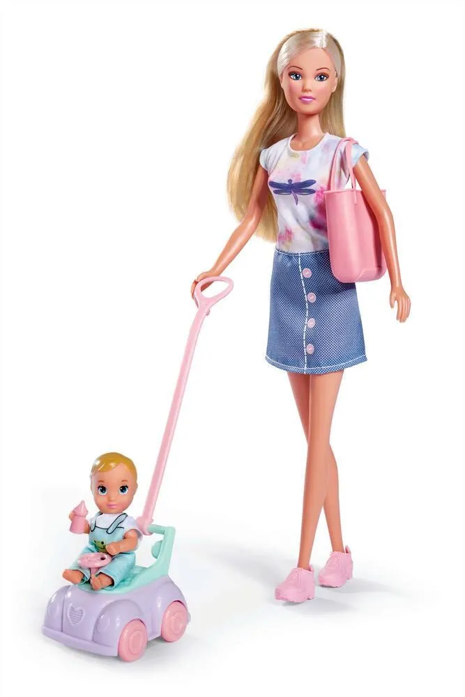 POUPEE STEFFI LOVE VOITURE DE BEBE