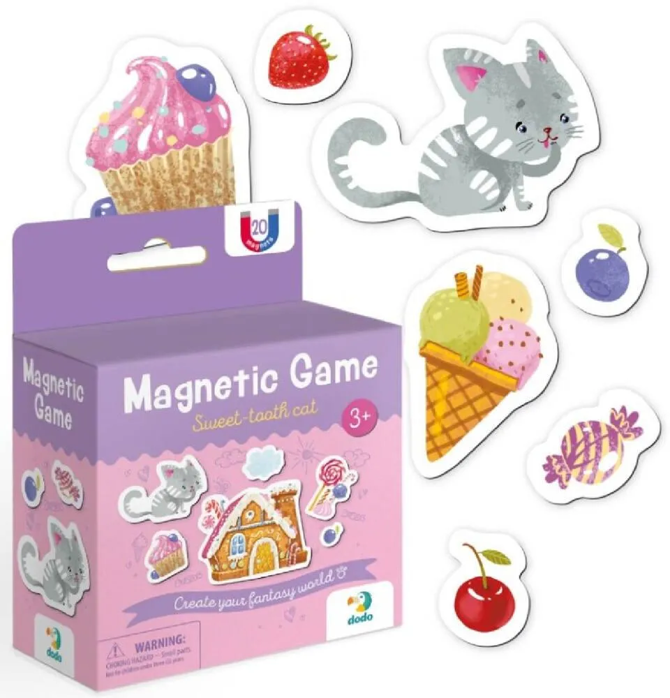 DODO - MAGNETIC GAME SWEET-TOOTH CAT