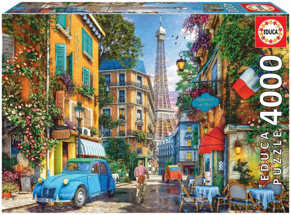 PUZZLE 4000 PIECES - LES VIEILLES RUES DE PARIS
