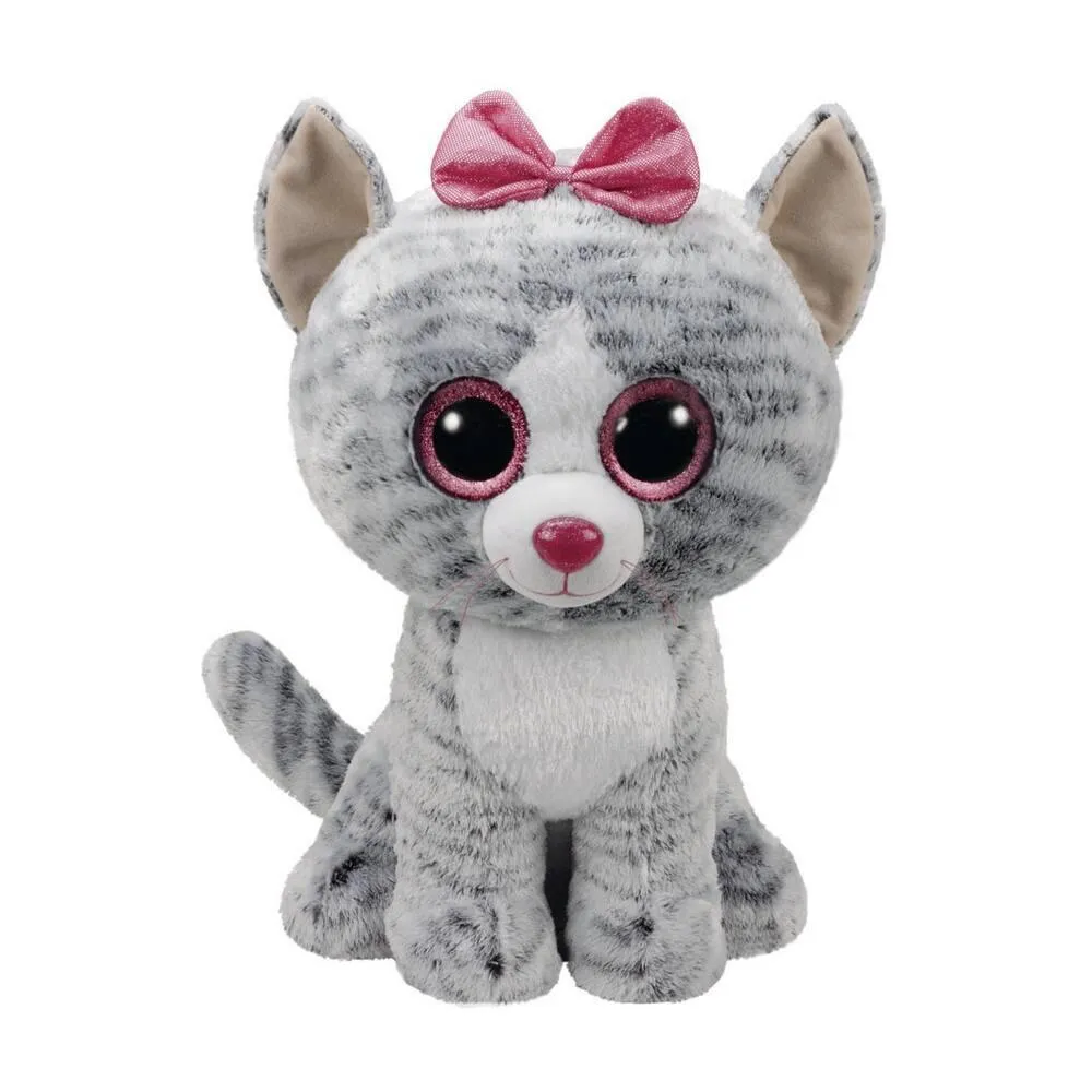 PELUCHE KIKI LE CHAT 41 CM BEANIE BOO'S