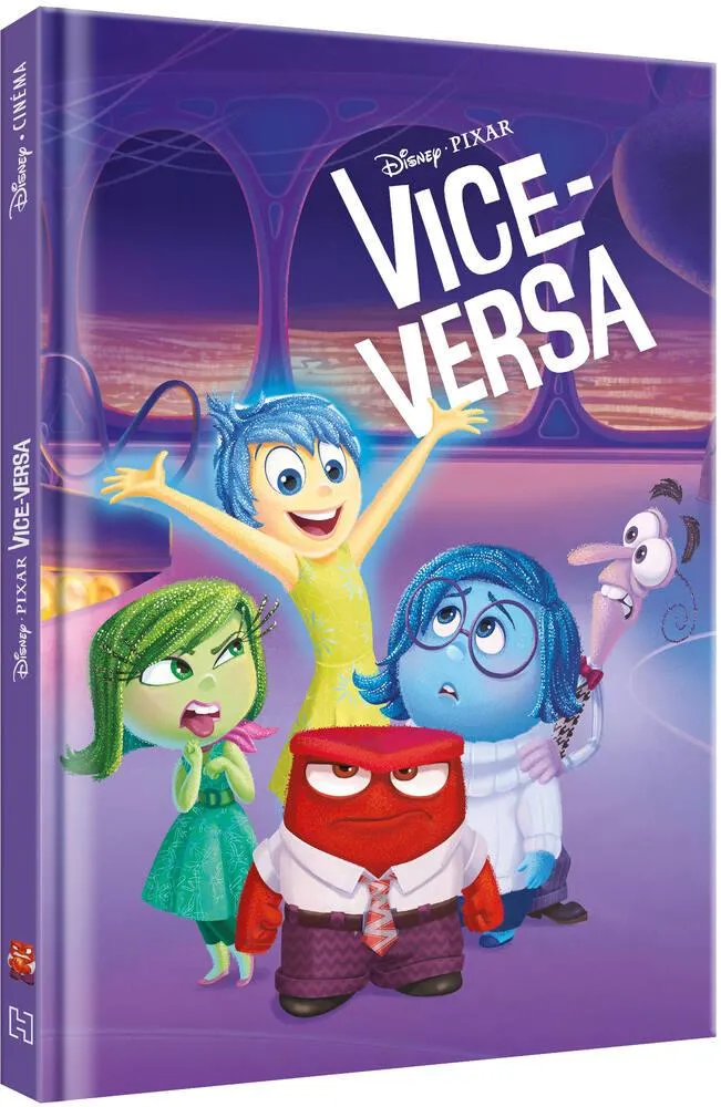 DISNEY VICE-VERSA - LIVRE L'HISTOIRE DU FILM