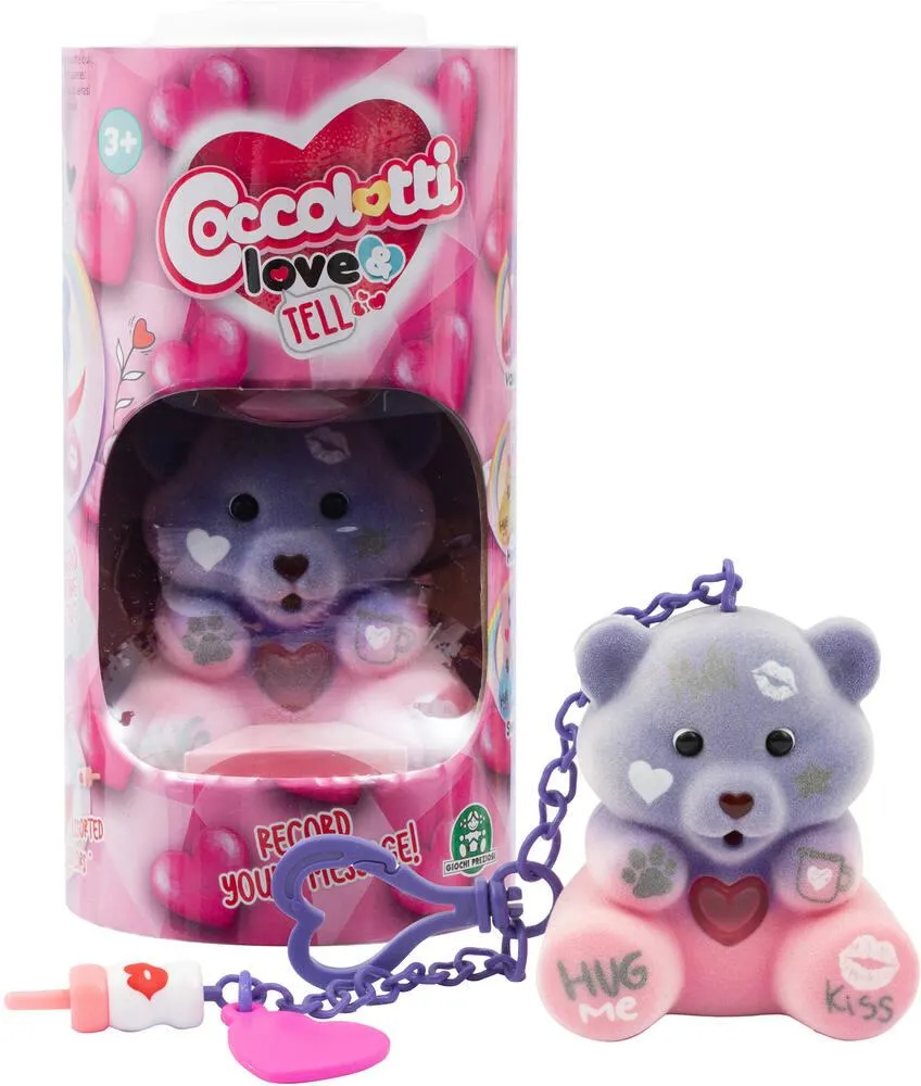 COCCOLOTTI - LOVE & TELL - OURSON INTERACTIF LOVE