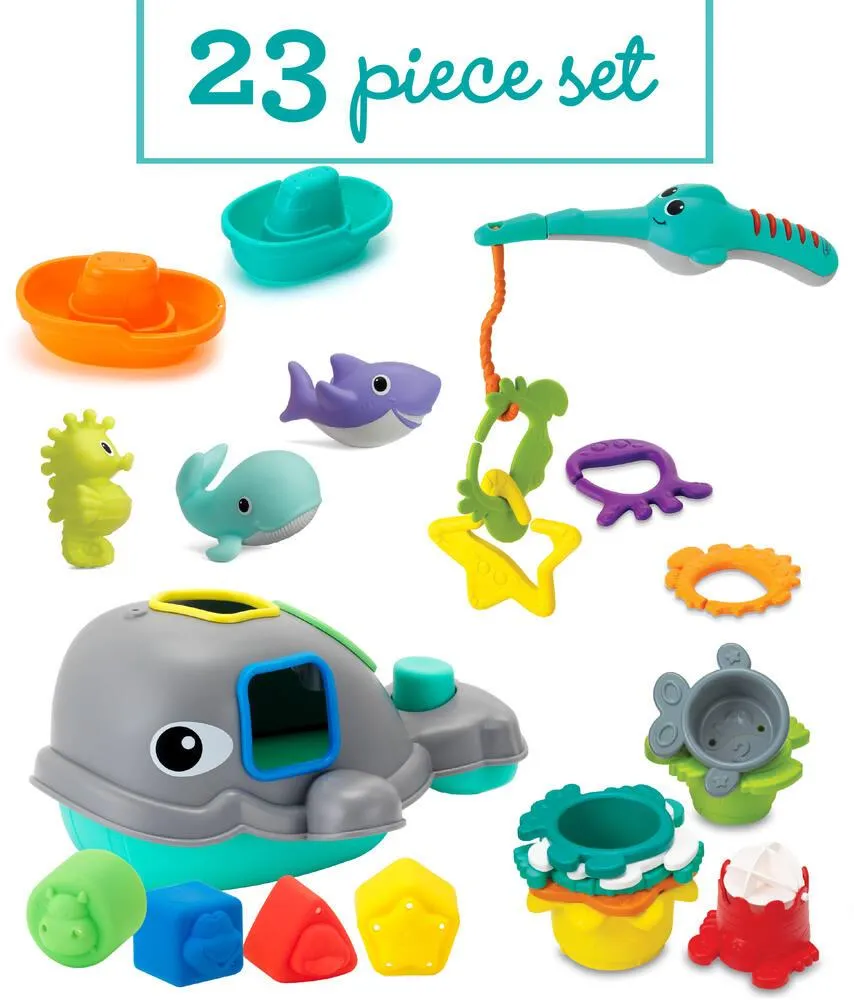 MEGA SET DE BAIN SPLISH & SPLASH 23 PIECES