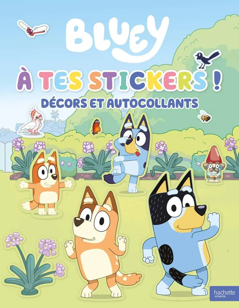 BLUEY - A TES STICKERS - DECORS ET AUTOCOLLANTS