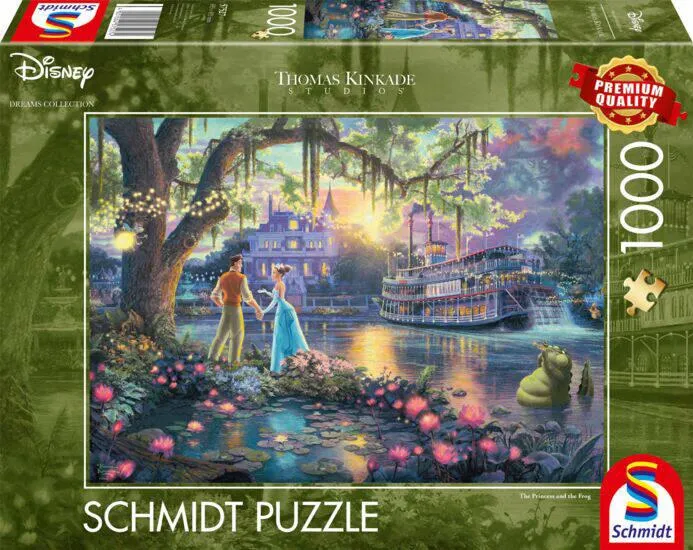 DISNEY LA PRINCESSE ET LA GRENOUILLE - PUZZLE 1000 PIECES