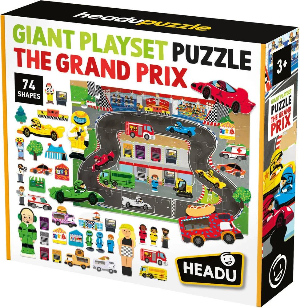 GIANT PLAYSET PUZZLE THE GRAN PRIX