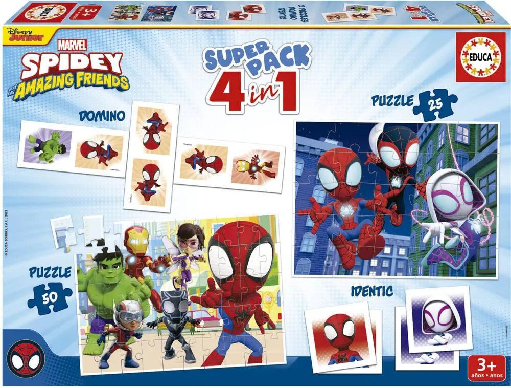 EDUCA® SUPERPACK SPIDEY ET HIS AMAZING FRIENDS