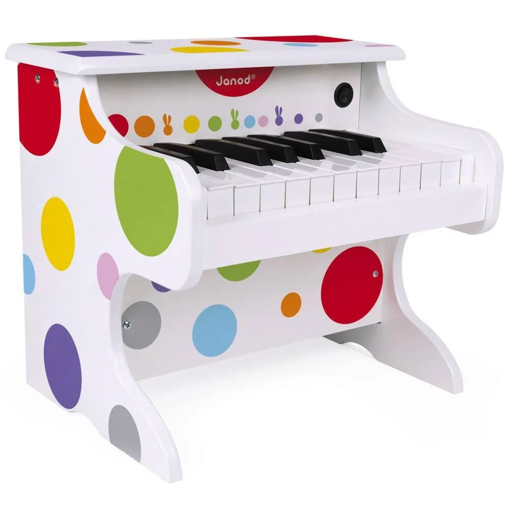 MON 1ER PIANO CONFETTI ELECTRONIQUE- EN BOIS