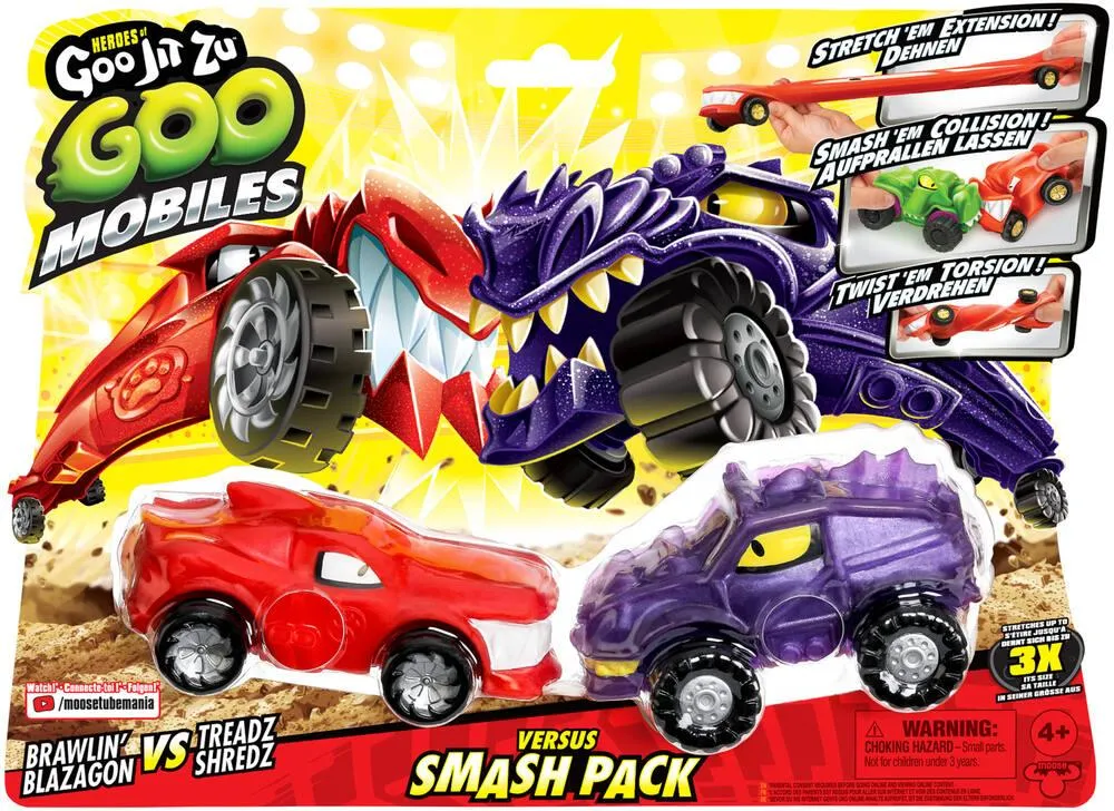 GOO JIT ZU - GOO MOBILES - BLAZAGON VS TREADS SHREDZ