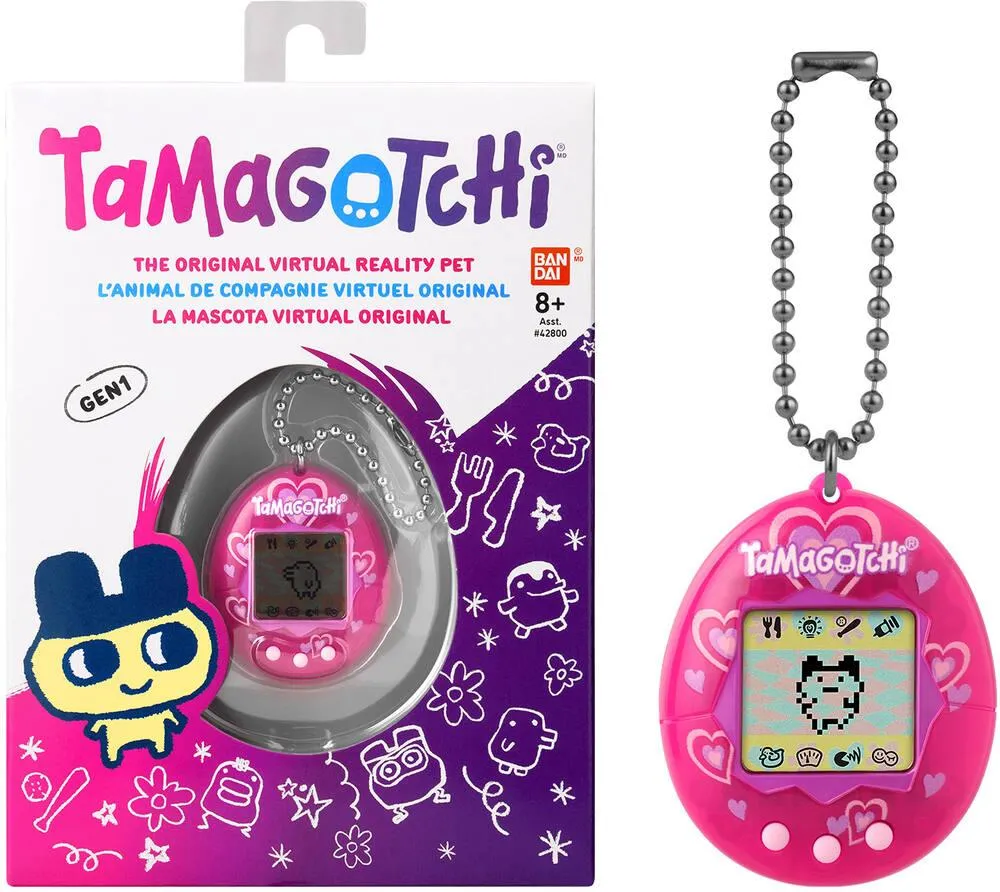 TAMAGOTCHI - LOTS OF LOVE - ANIMAL ELECTRONIQUE VIRTUEL AVEC ECRAN COULEUR