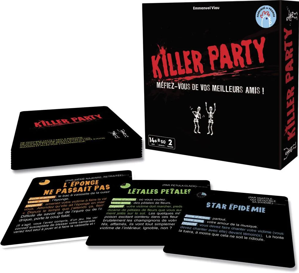 JEU - KILLER PARTY